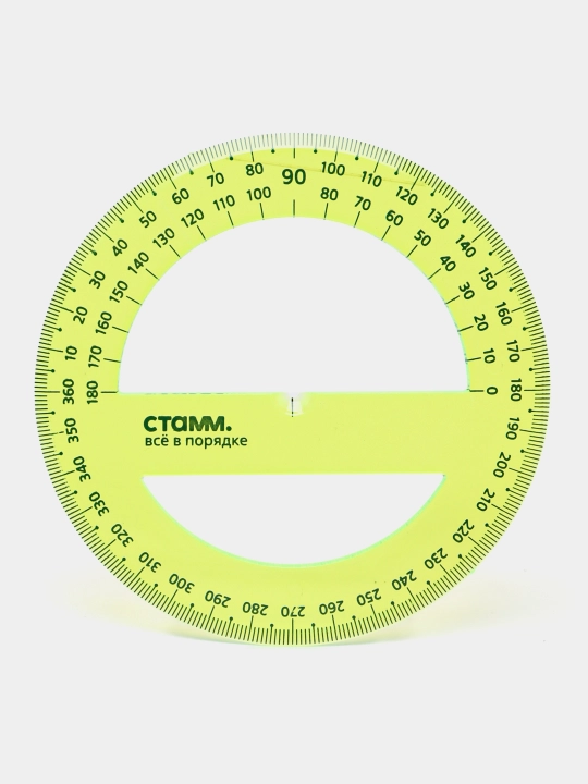 O'tkazgich 10 sm, 360 STAMM, plastik, shaffof, neon ranglar, turli xil TR41