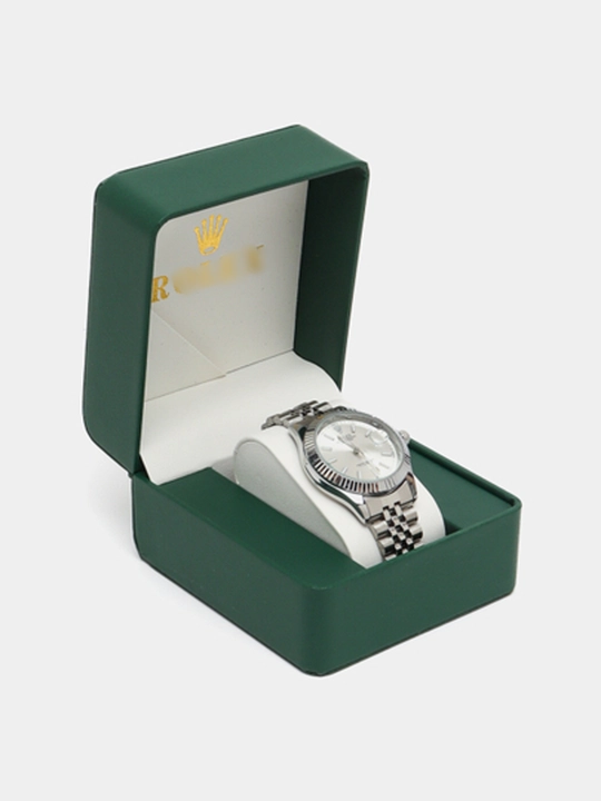 Erkaklar qo'l soati Rolix datejust 42 mm, kvarts mexanizmli, sovg'a to'plami bilan birga