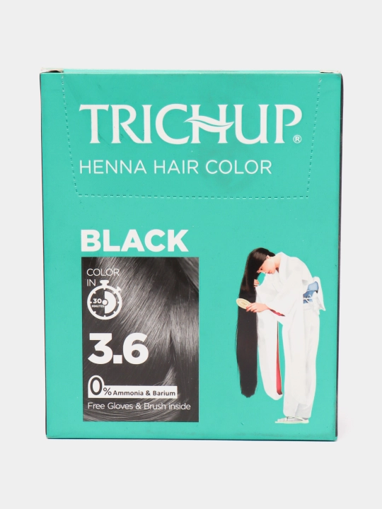 Trichup Henna Hair Color soch bo‘yog‘i-xina, 6 dona, 10 gr, tabiiy bo‘yoq