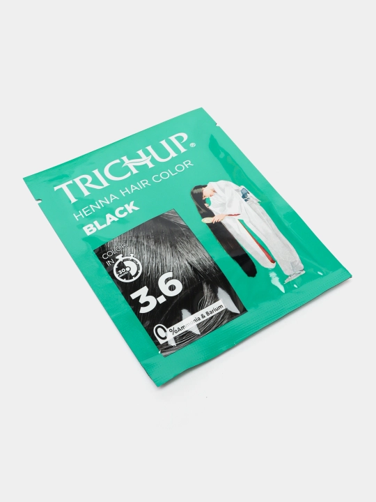 Trichup Henna Hair Color soch bo‘yog‘i-xina, 6 dona, 10 gr, tabiiy bo‘yoq