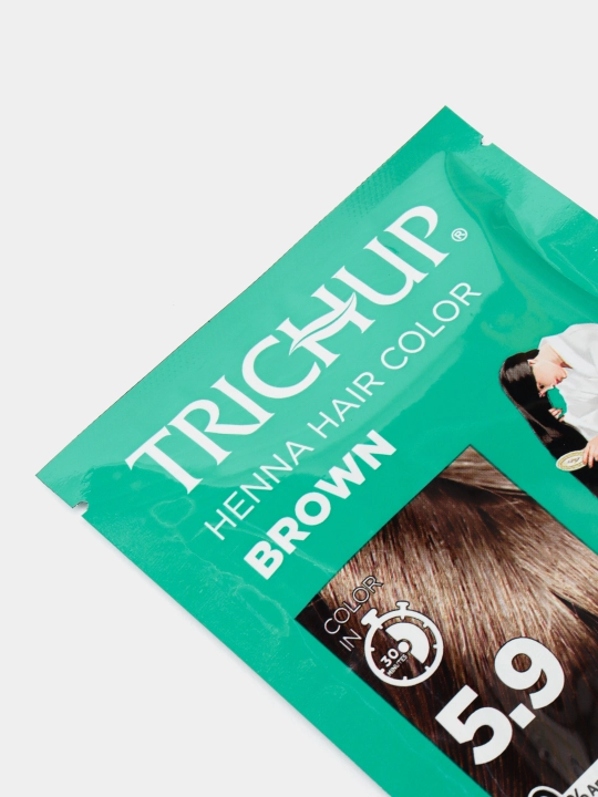 Trichup Henna Hair Color soch bo‘yog‘i-xina, 6 dona, 10 gr, tabiiy bo‘yoq