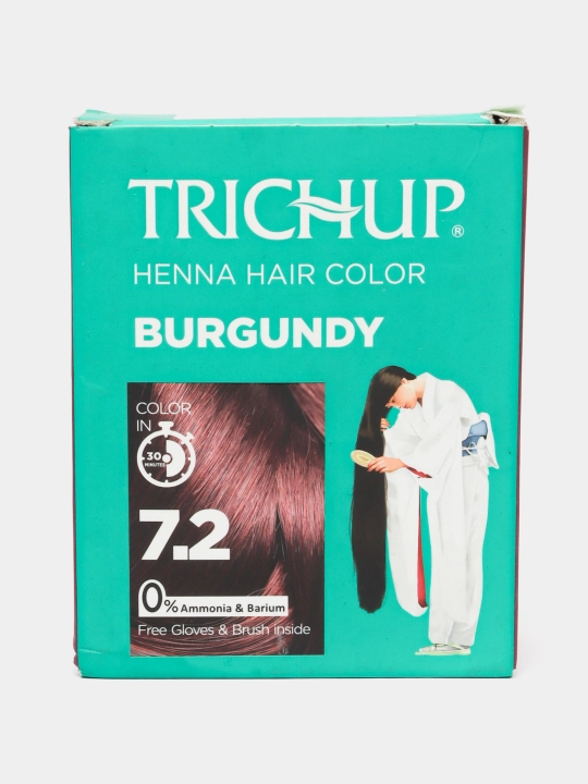 Trichup Henna Hair Color soch bo‘yog‘i-xina, 6 dona, 10 gr, tabiiy bo‘yoq