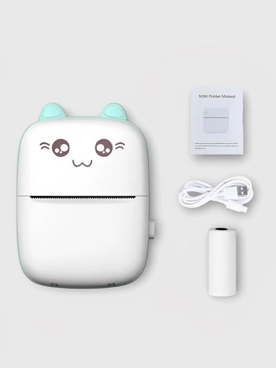 Bolalar uchun Bluetooth bilan telefon uchun simsiz mini termal printer