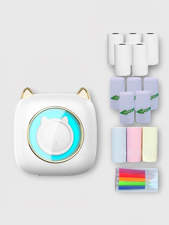 Bolalar uchun Bluetooth bilan telefon uchun simsiz mini termal printer