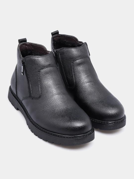 Erkaklar mo‘ynali poyabzali, 2 qulfli