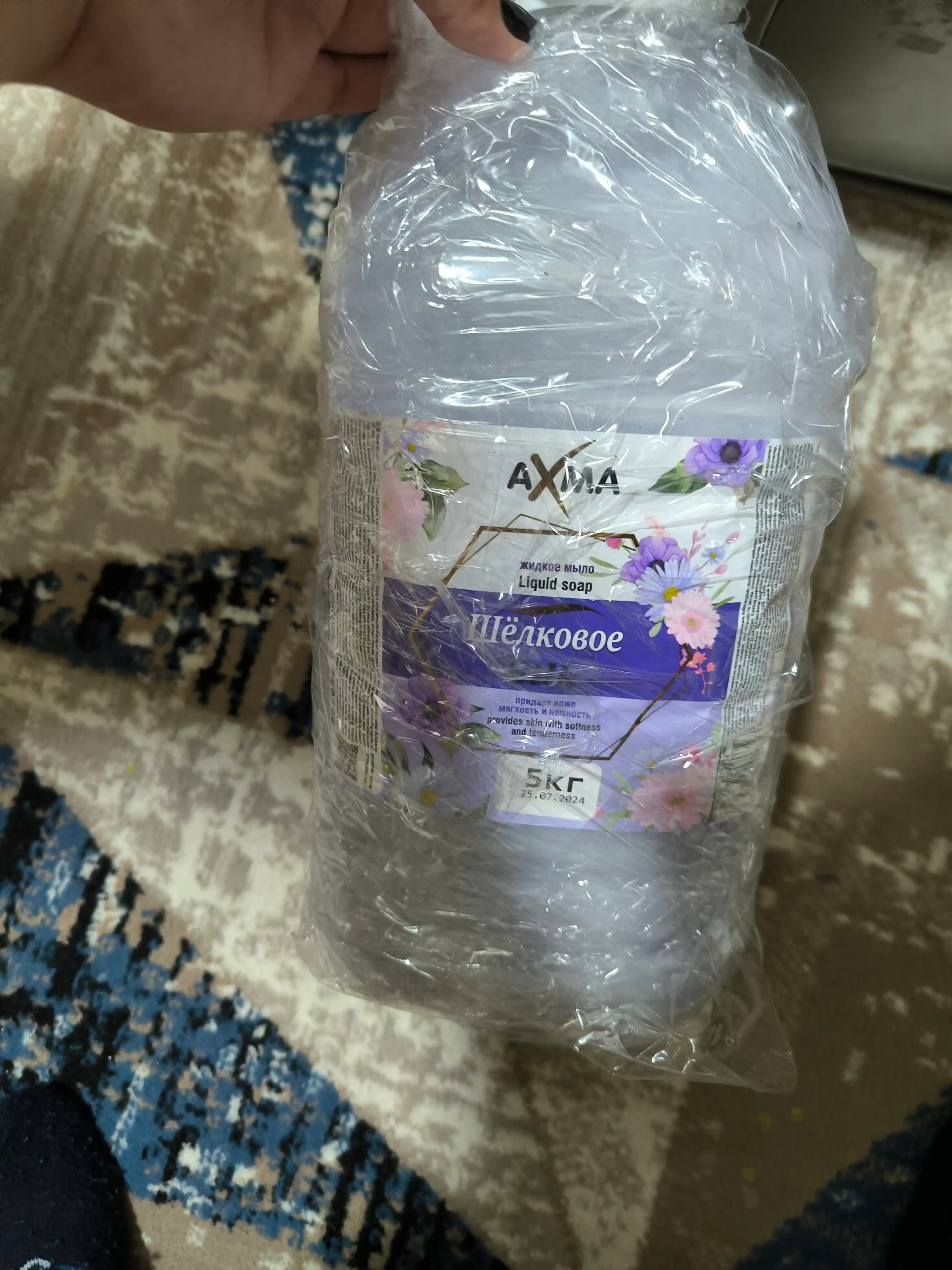 Suyuq sovun Аxma шёлковое, 5 kg