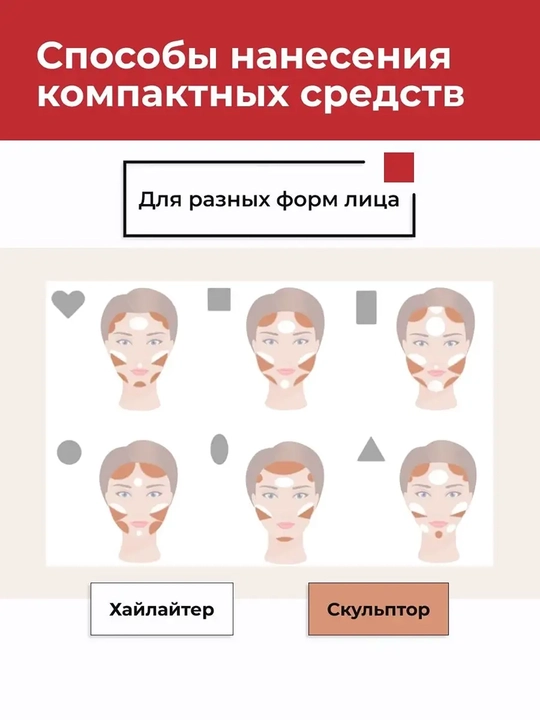 Скульптор для лица пудровый ECLIPSE