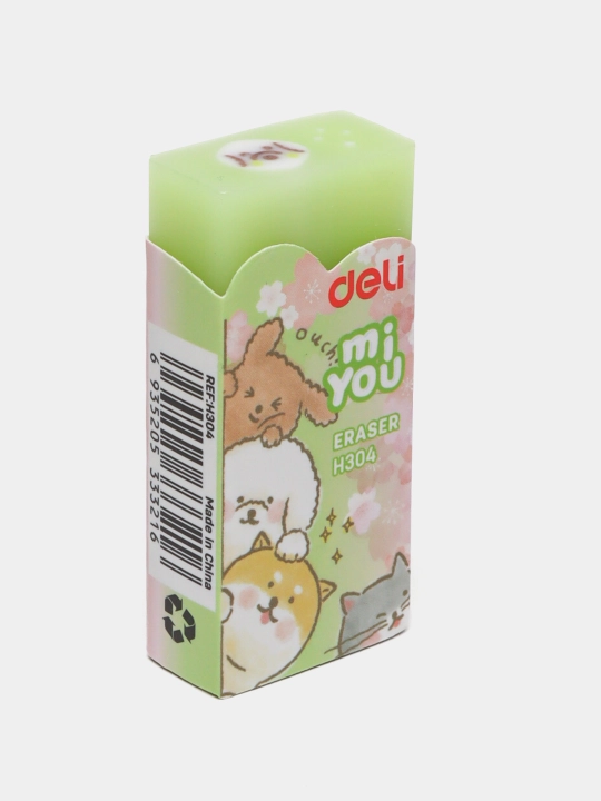 Ластик Deli H304, по 2 шт