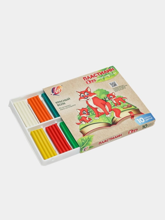 Plastilin ZOO, 10 rang