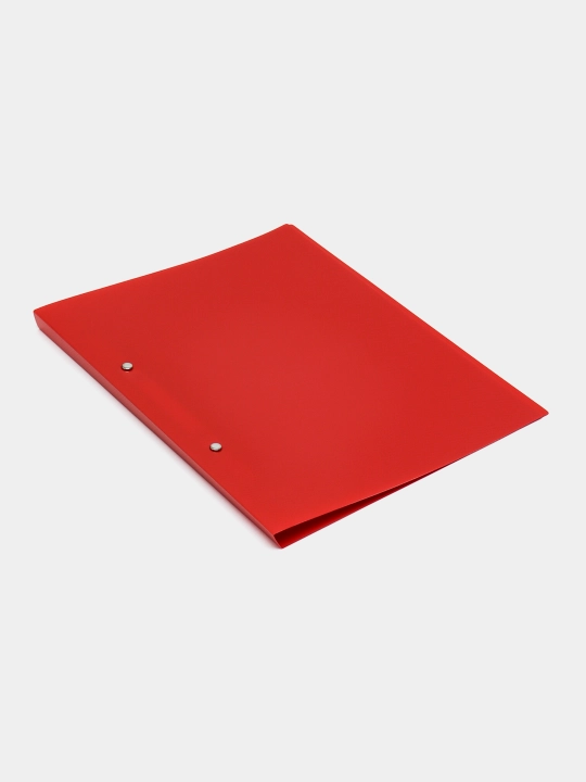 Hatber LINE, A4 rusumli, prujinali tez tikuvchili, 14 mm, 500 mkm, qizil plastik papka