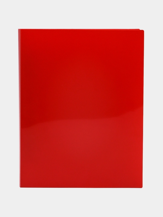 Hatber LINE, A4 rusumli, prujinali tez tikuvchili, 14 mm, 500 mkm, qizil plastik papka