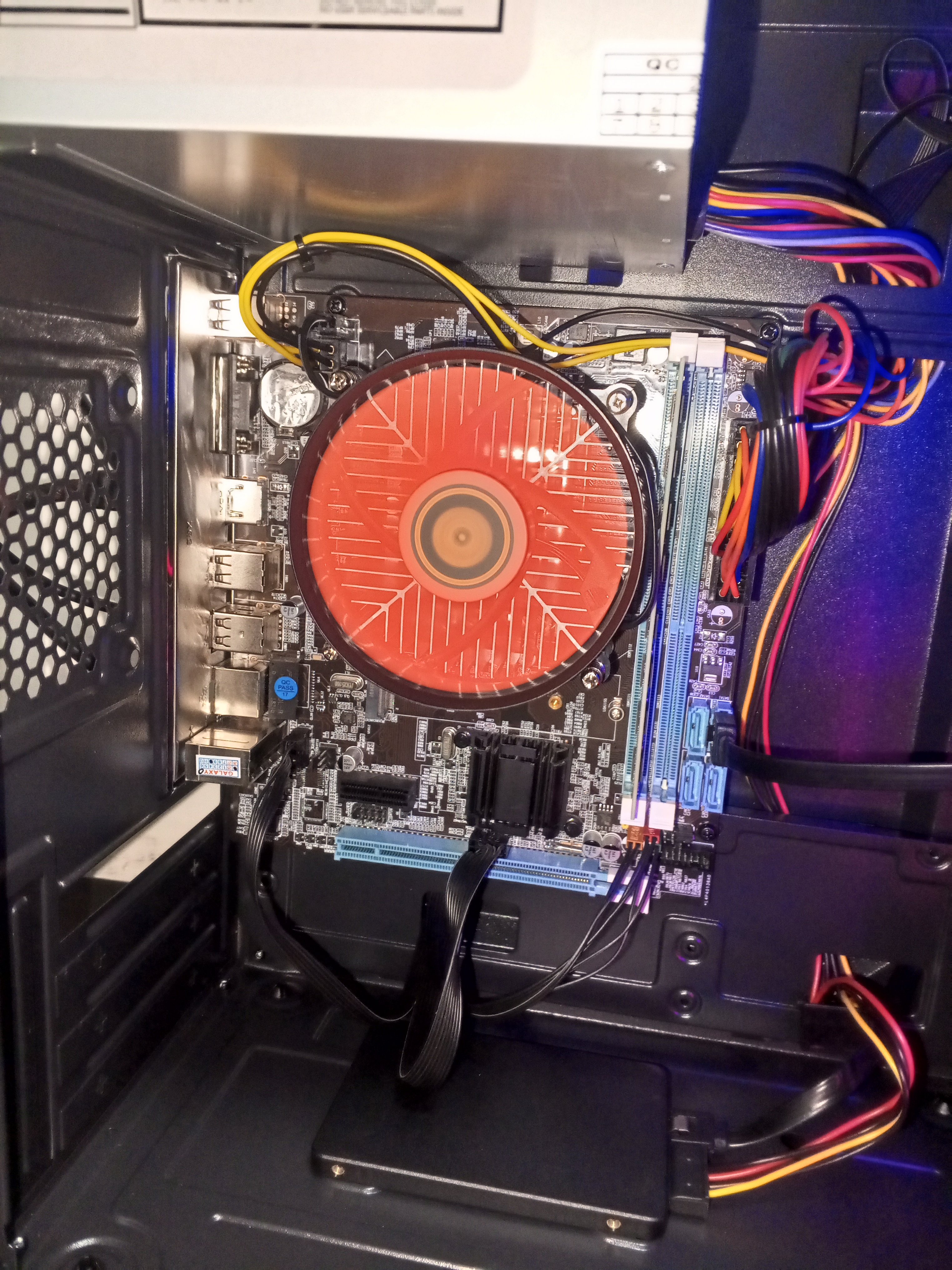 Готовый компьютер, системный блок Core i5, 8Gb ОЗУ, SSD 128 256 512Gb RGB кейс + бонус