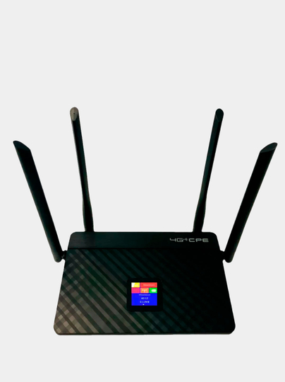 Wi-Fi router CPE, 3G, 4G+, SIM karta bilan ishlidi