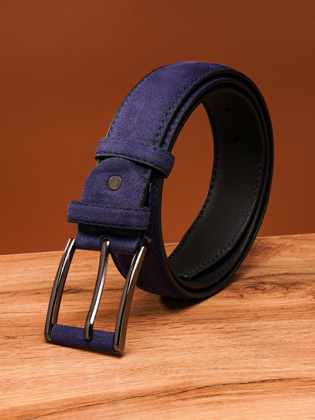 Erkaklar kamari LION BELT – charm va zamsh, universal, kundalik va klassik uslub