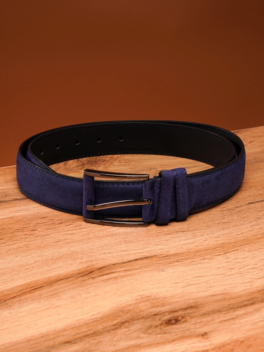Erkaklar kamari LION BELT – charm va zamsh, universal, kundalik va klassik uslub