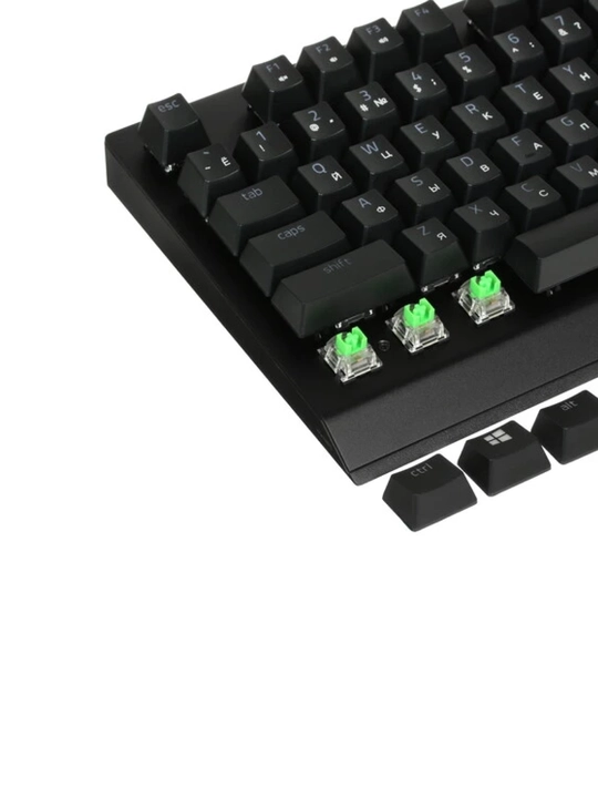 Mexanik oyin klaviaturasi Razer BlackWidow V3 TKL RGB Green Switch RZ03-03490700-R3R1