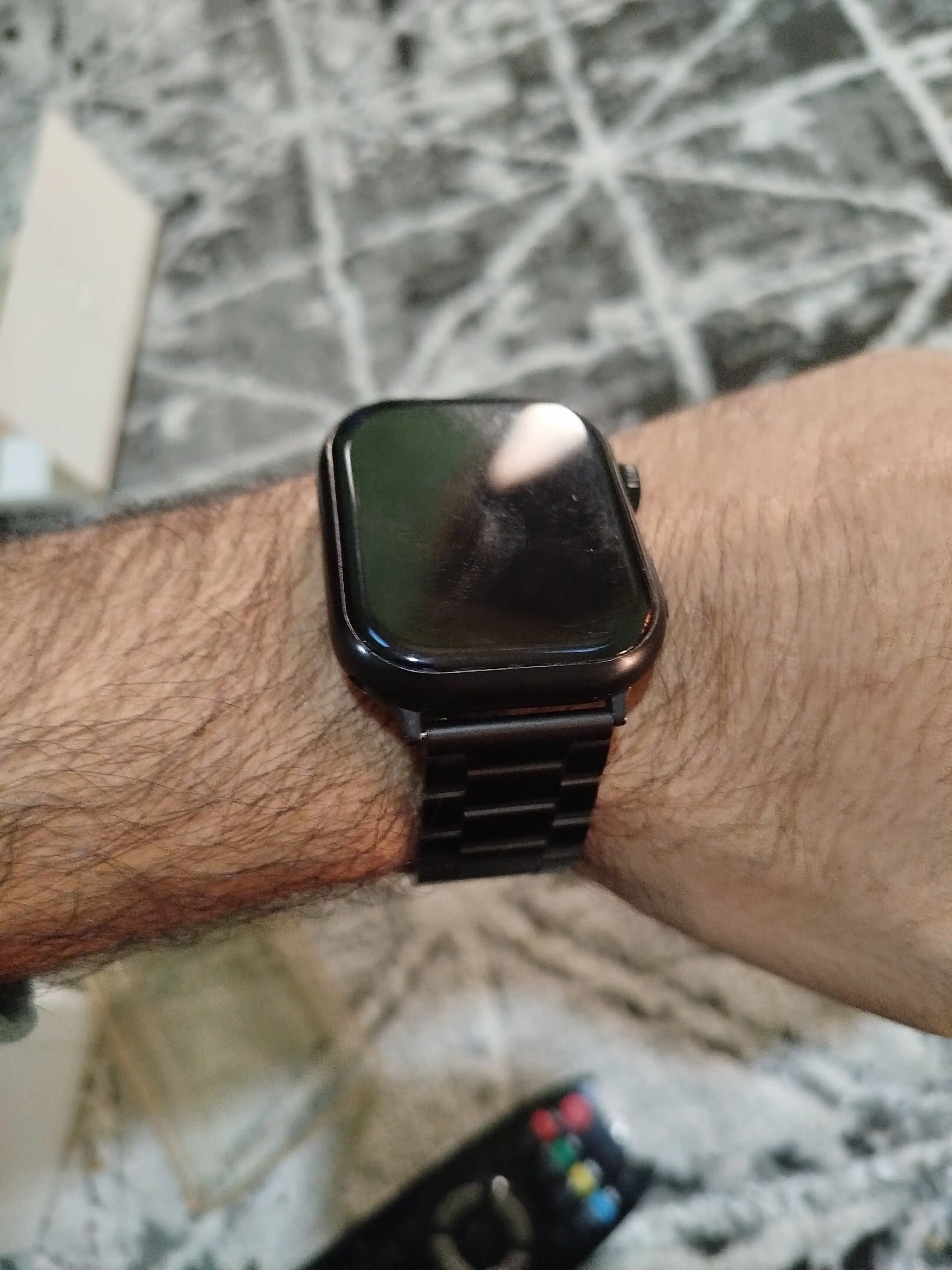 Smart soat uchun metall bilaguzuk, Apple Watch 8SE, 3, 4, 5, 6, 7, Ultra, Huawei