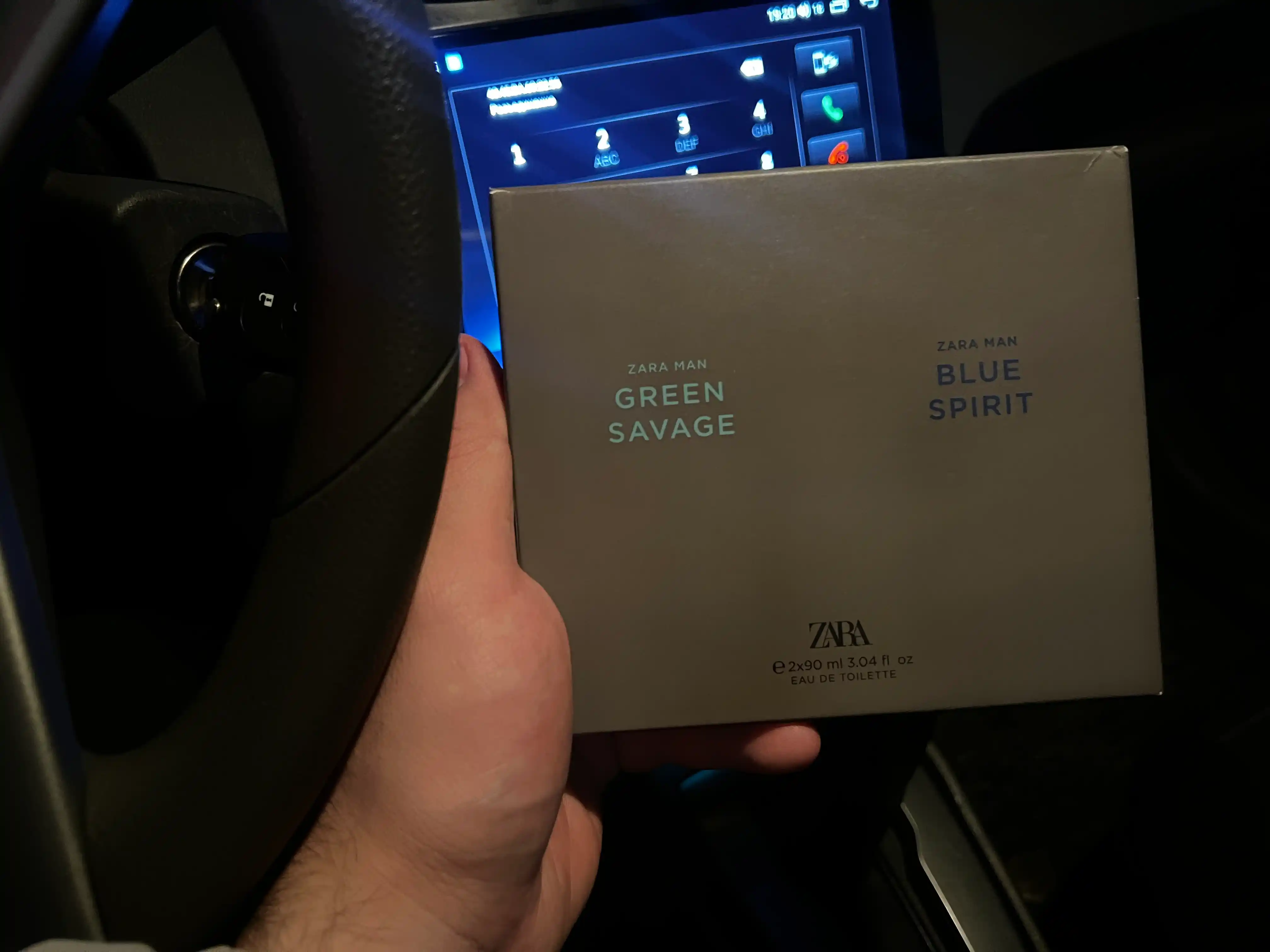 Туалетная вода для мужчин ZARA Green Savage 100 мл + Blue Spirit, 100 мл