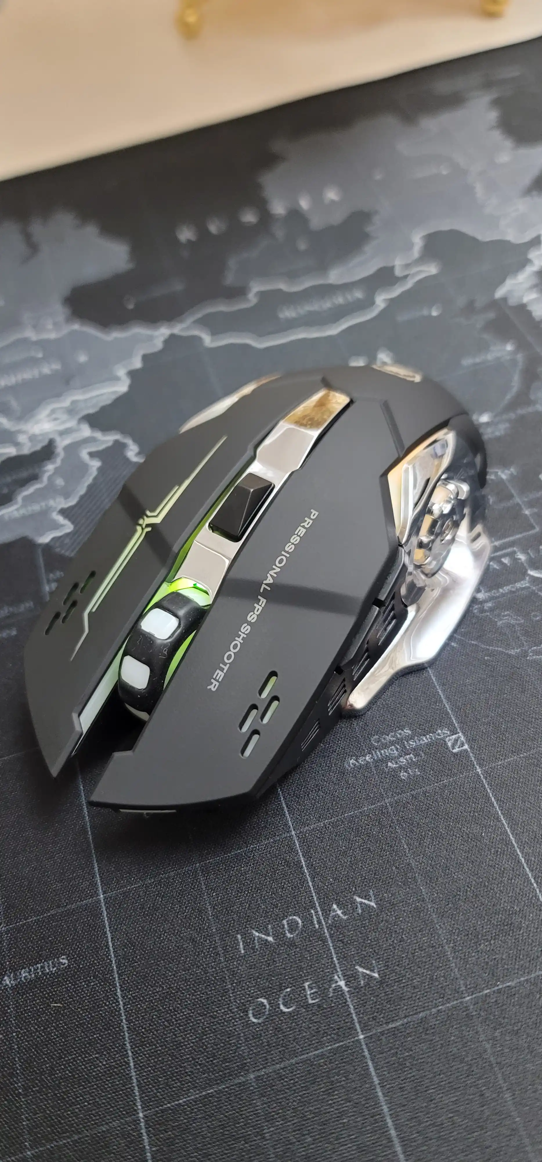 Simsiz shovqinsiz o‘yin sichqonchasi, 5 xil iMICE modeli, DPI 12800, RGB