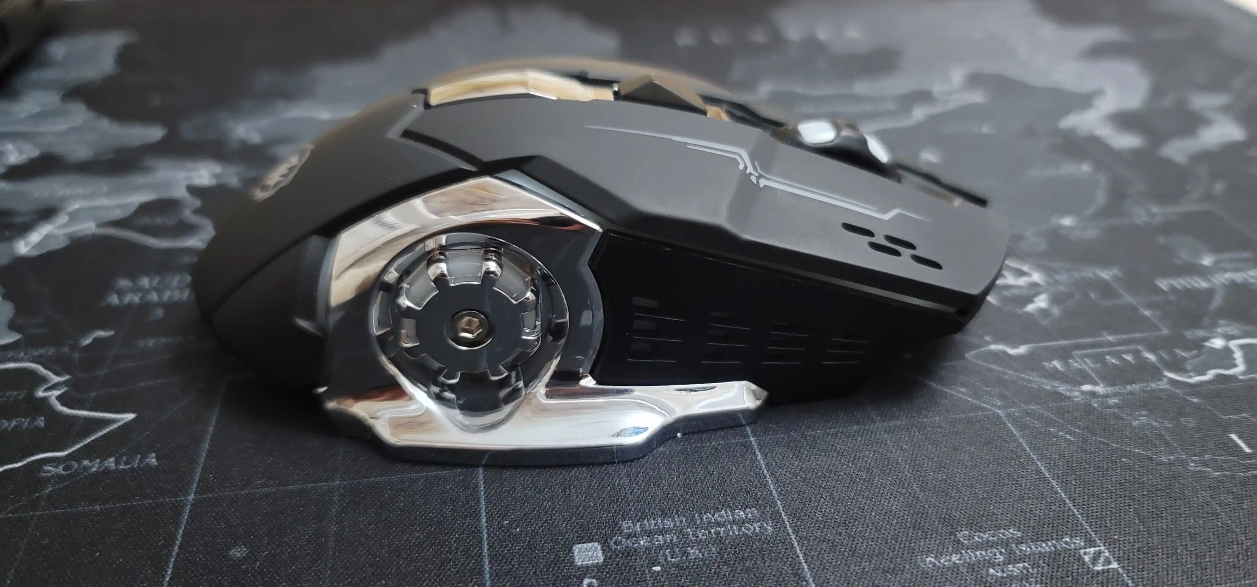 Simsiz shovqinsiz o‘yin sichqonchasi, 5 xil iMICE modeli, DPI 12800, RGB
