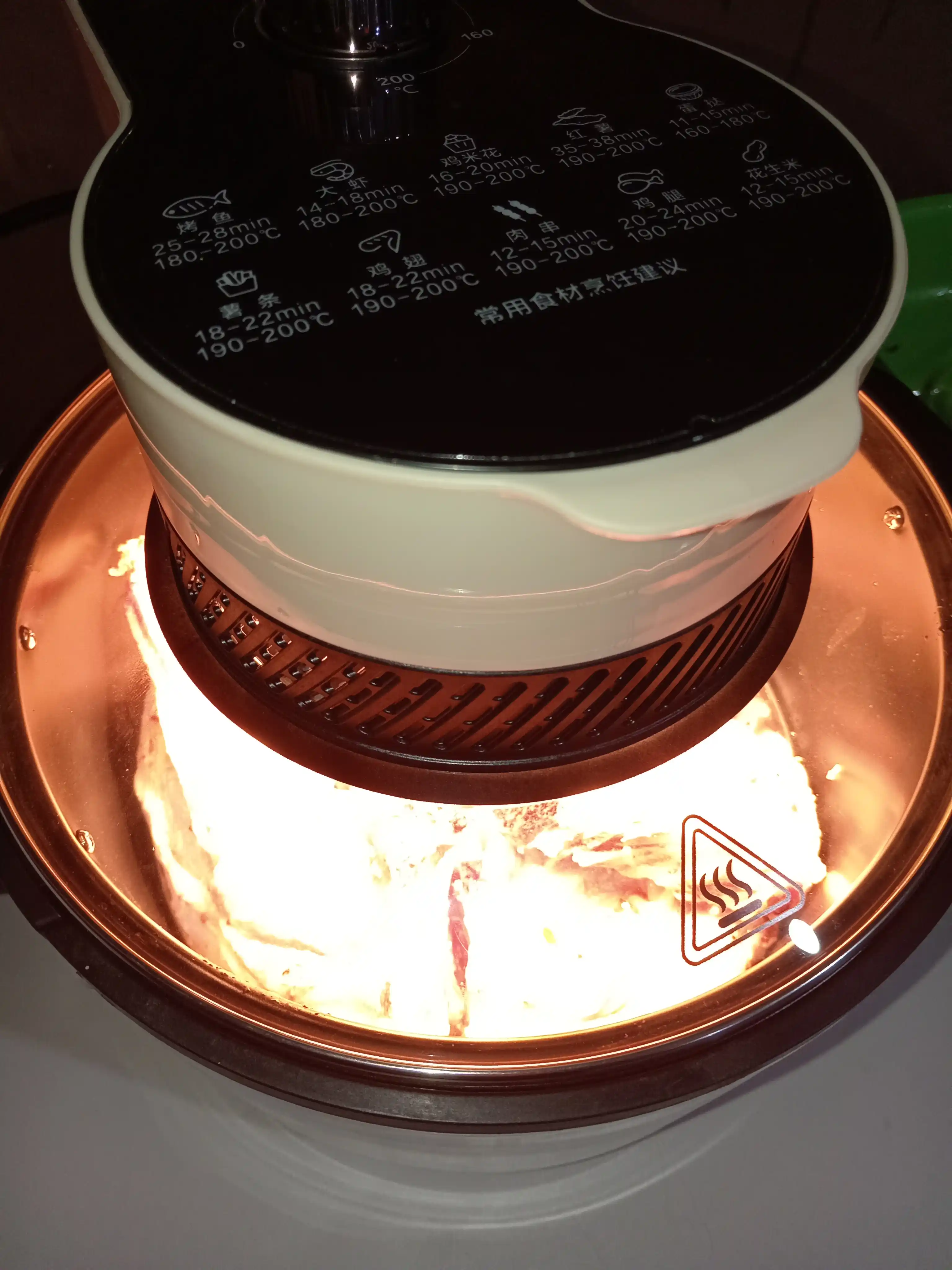 Air Fryers elektr pechkasi, ko‘rinadigan, Culichefdan 5 litr