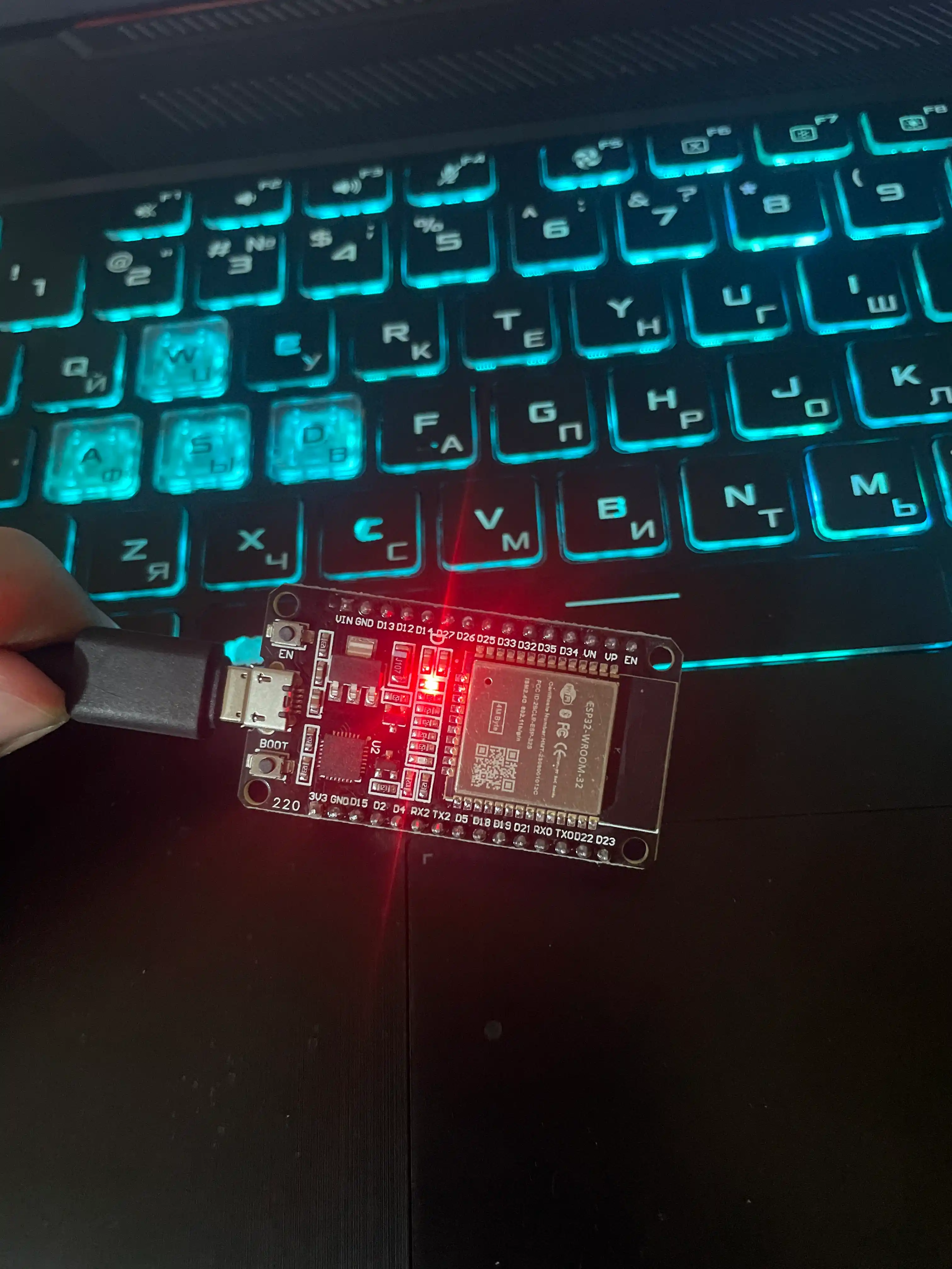Simsiz modul ESP32-WROOM-32 Wi-Fi+Bluetooth