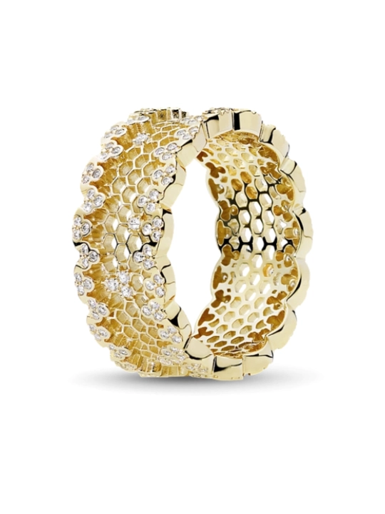 Кольцо PANDORA Shine с прозрачным кубическим цирконием 167100CZ