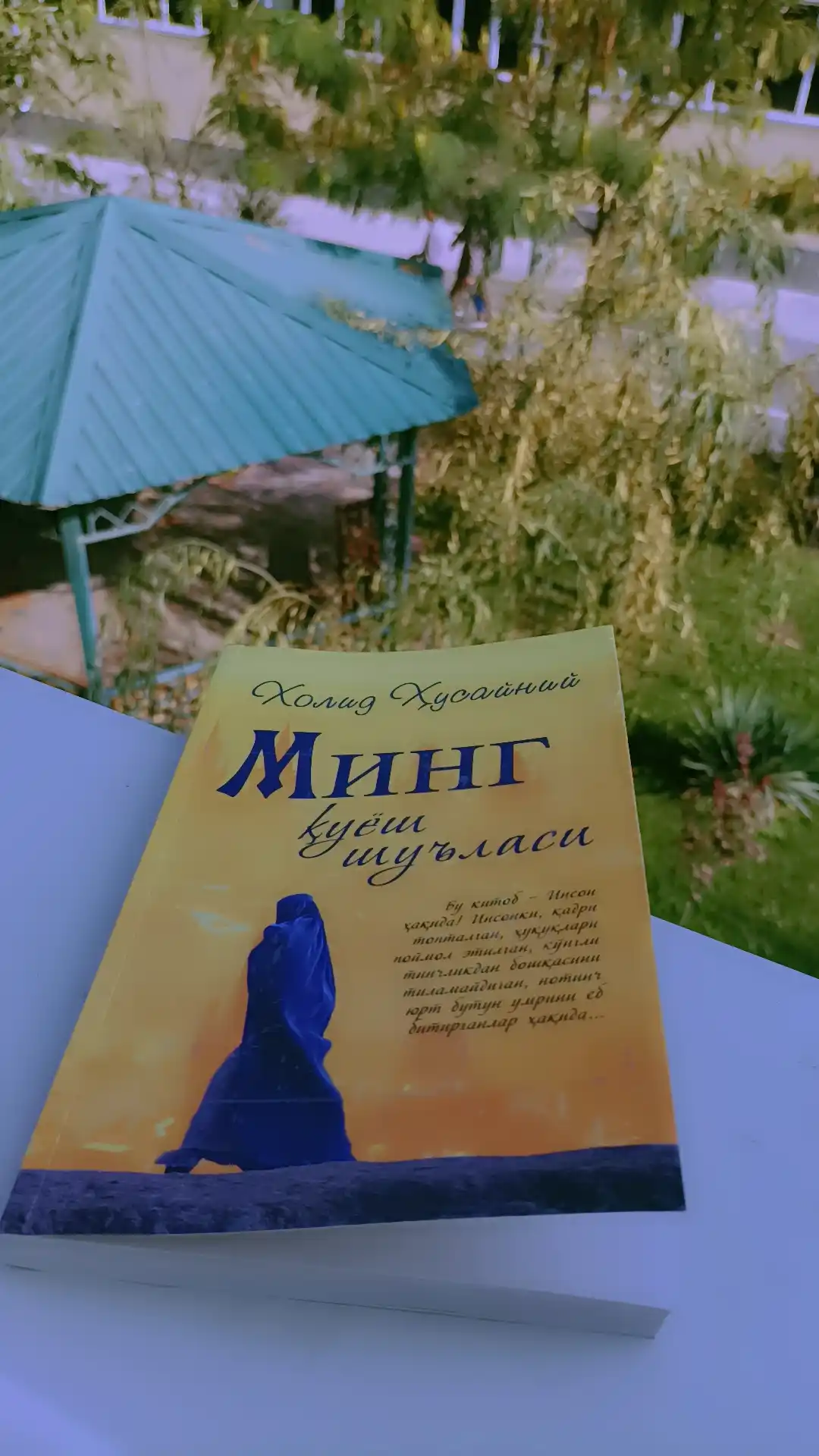 Ming quyosh shu'lasi, Xolid Husayniy
