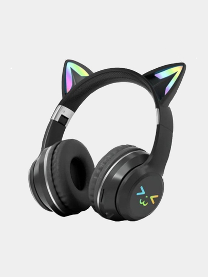 Simsiz quloqchinlar "Cat Ear" Bluetooth 5.1, qizlar va bolalar uchun mikrofonli quloqchin