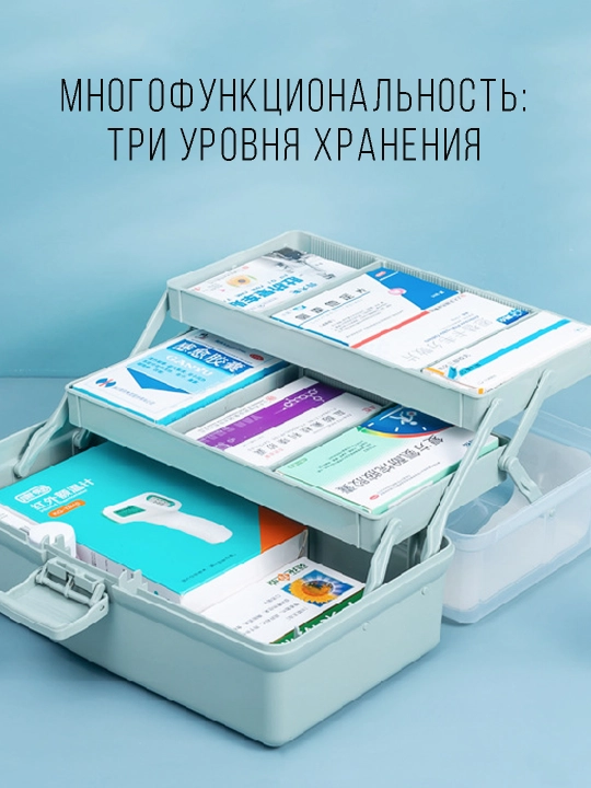 Органайзер аптечка для хранения лекарств