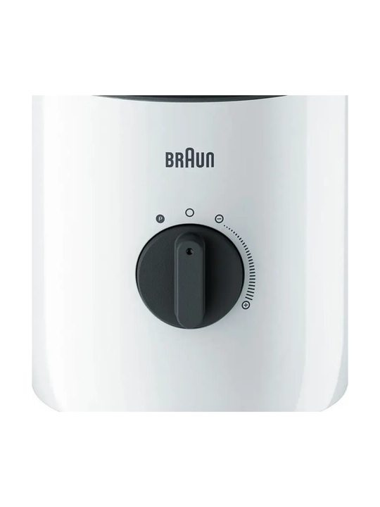 Braun JB3100 PowerBlend TriAction blenderi - 800 Vt, 5 tezlik, 1.5 litrli idish