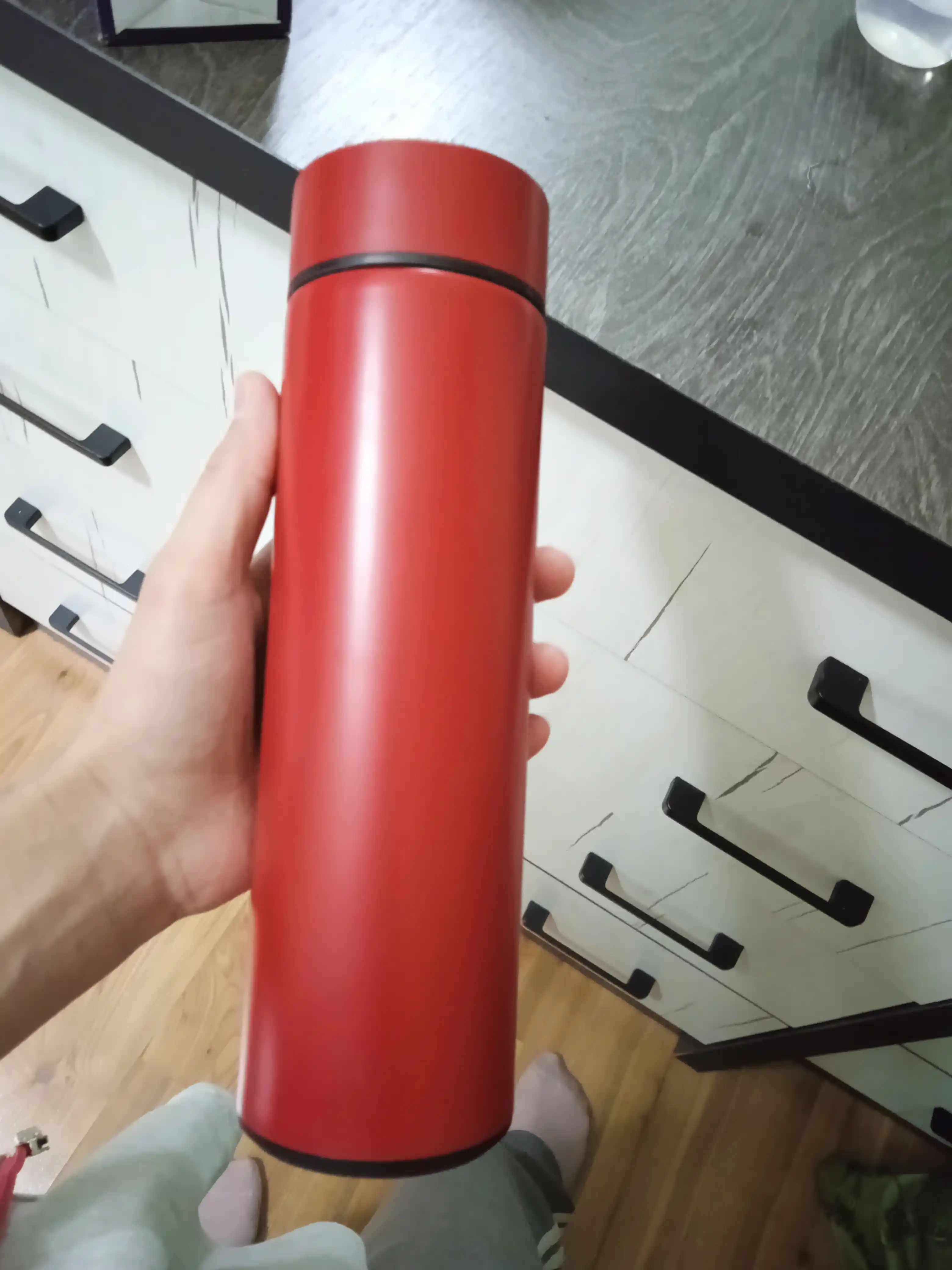 Тermos harorat datchigi bilan, 500 ml maktabga