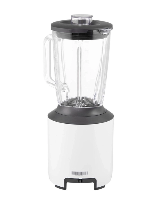 Braun JB3150WH PowerBlend blender — 800 Vt, 11 tezlik, shisha kosa 1,5 l