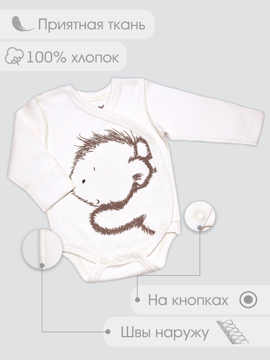 Боди для новорожденных на выписку, для малышей - 