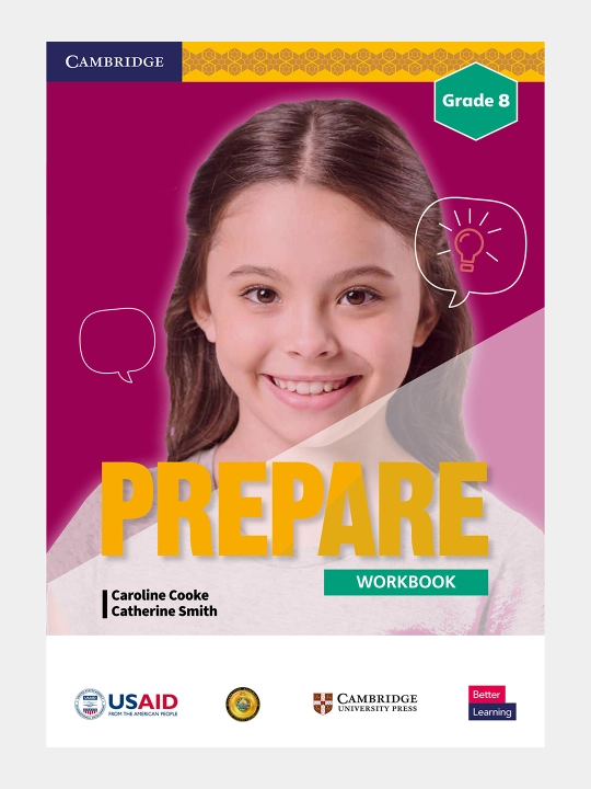 Kitob, Prepare - Teacher's book, Work book, Student's book - Grade 8