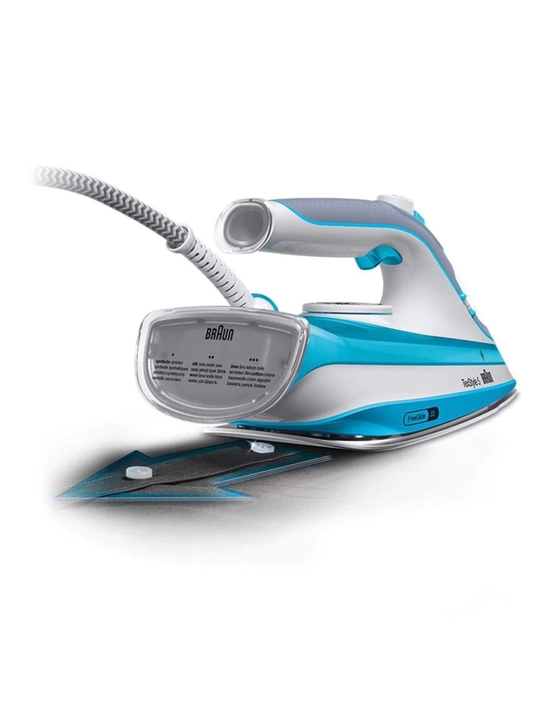 Bugʻli dazmol Braun SI5006BL TurboSteam, 2600 Vt, bugʻ zarbasi 180 g/min