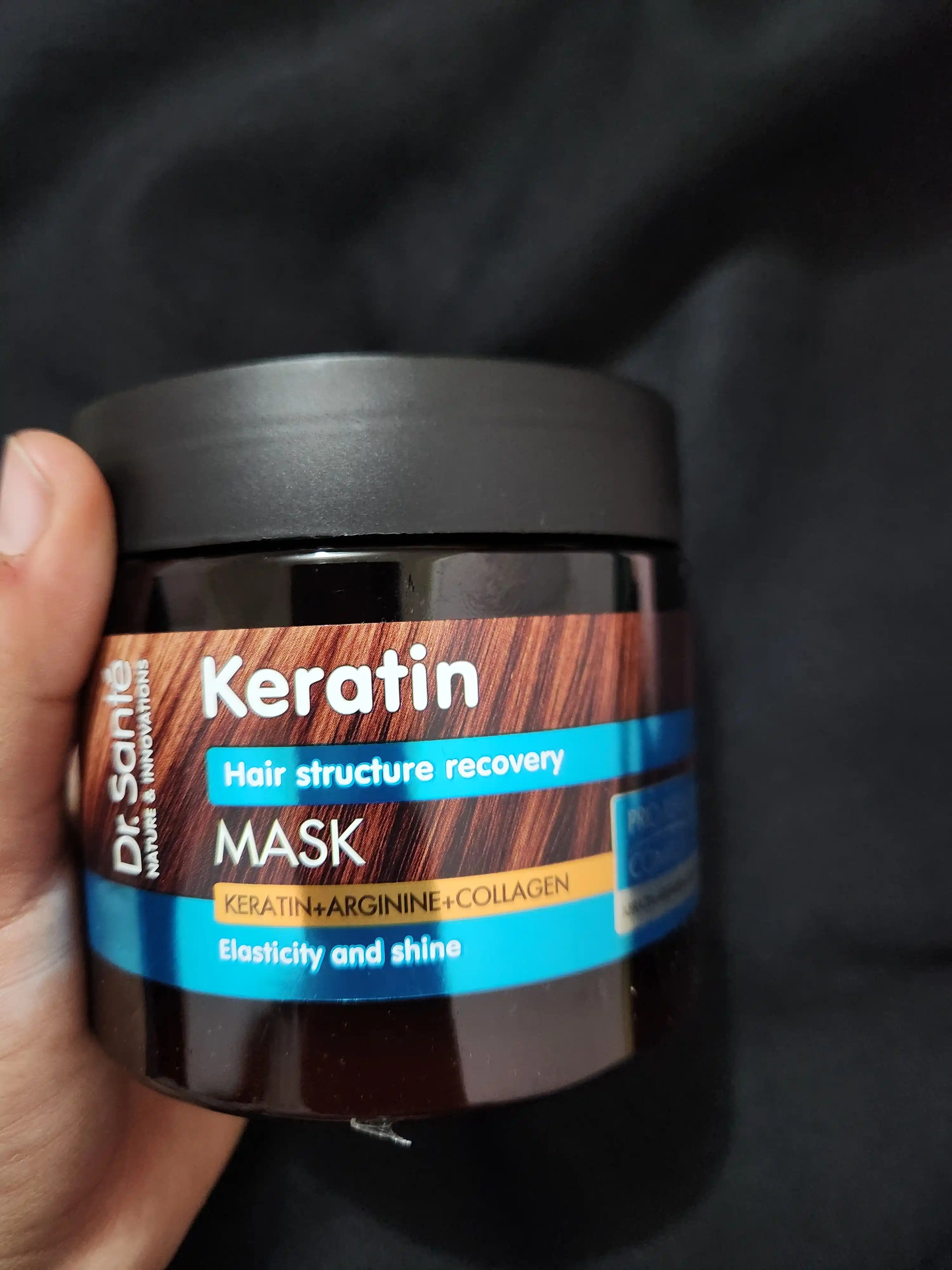 Keratin маска для тусклых и ломких волос Dr.Sante, 300 мл