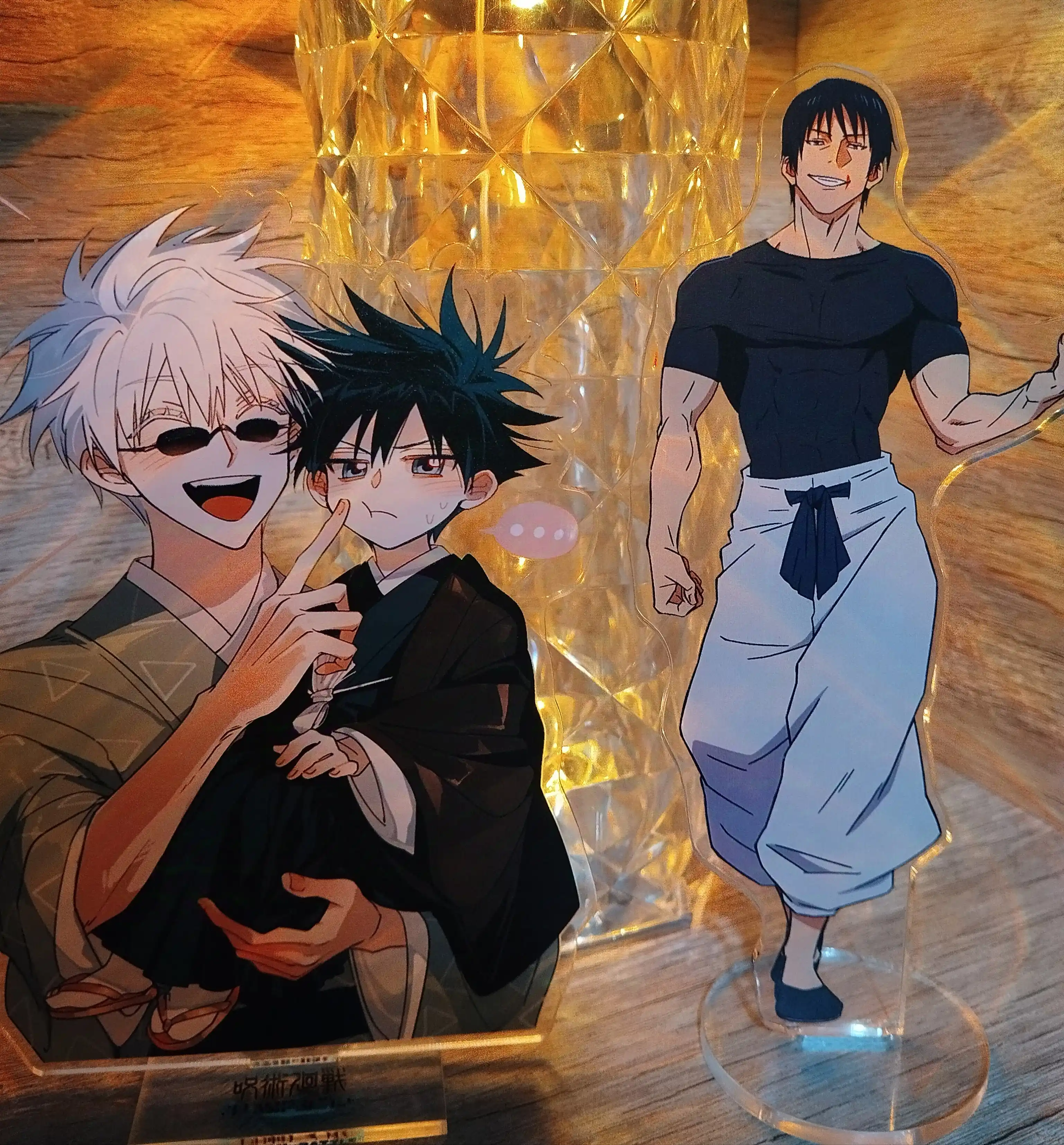 Akril figura "Sehrli jang" Jujutsu Kaysen, Gojo, Satoru, Suguru, Touji