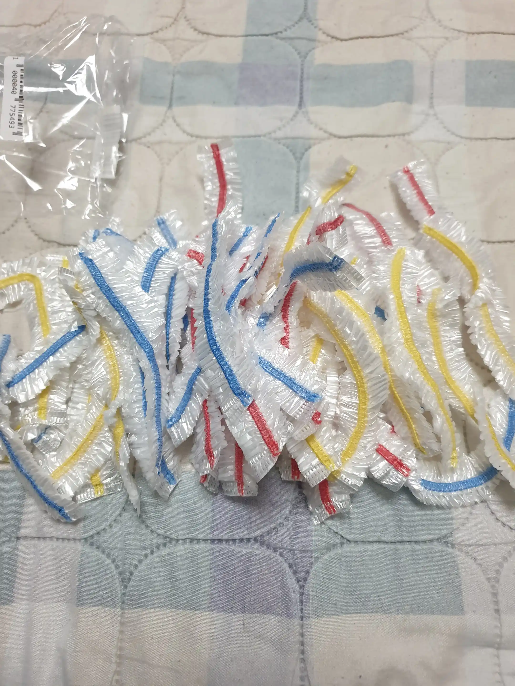 Oziq-ovqat uchun, elastik tasmali qayta ishlatiladigan paketlar, 10, 25, 50 va 100 dona