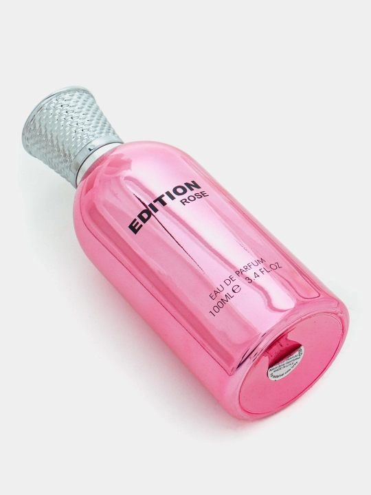 Parfyumlangan suv Edition Rose, Fragrance World, erkaklar va ayollar uchun, 100 ml