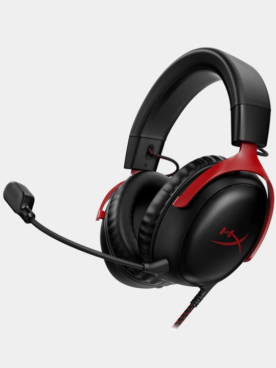 Игровые наушники проводные HyperX Cloud, с микрофоном, мощный звук