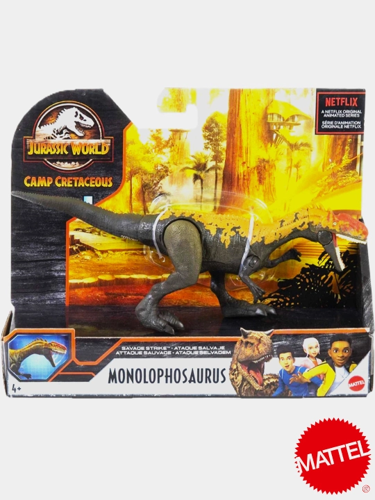 Динозавр Velociraptor и другие из Jurassic World, от компании Mattel, 4+ - 