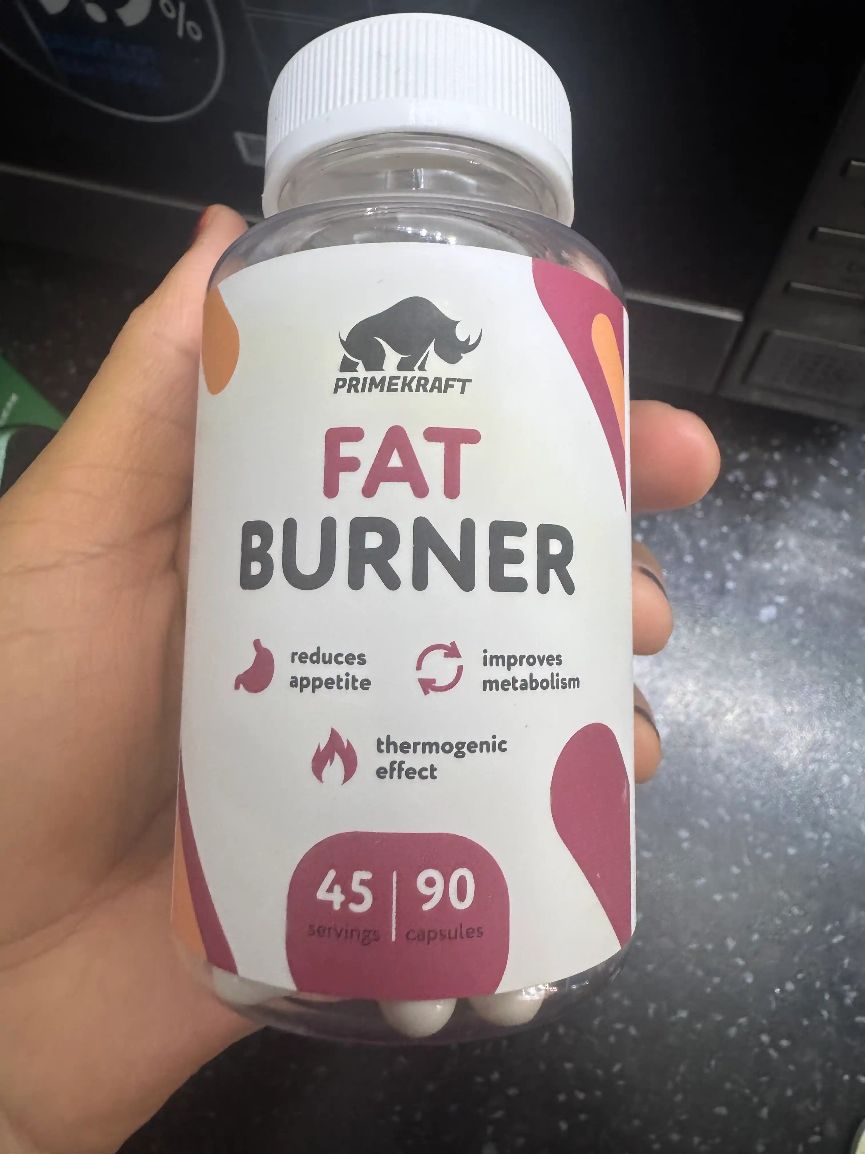 Жиросжигатель Fat Burner Primekraft, 90 капсул, 45 порций