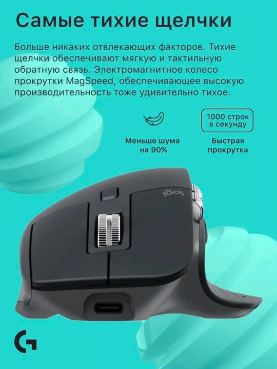 Simsiz sichqoncha Logitech MX Master 3S Performance