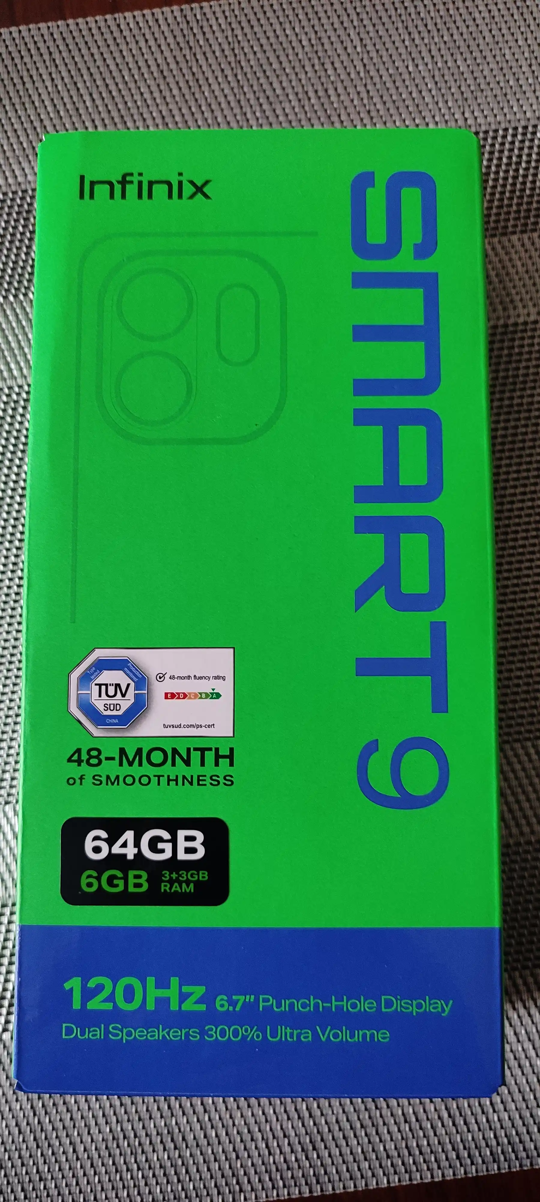 Smartfon Infinix Smart 9, 3/64GB, 4/128GB, 5000 mAh, 6.7'', 120 Gts