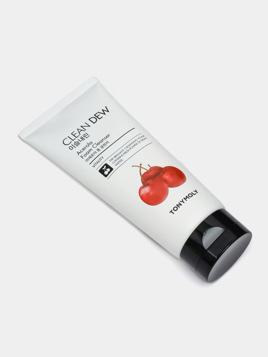Пенка для умывания Tony Moly, Clean Dew Foam Cleanser, 180 мл