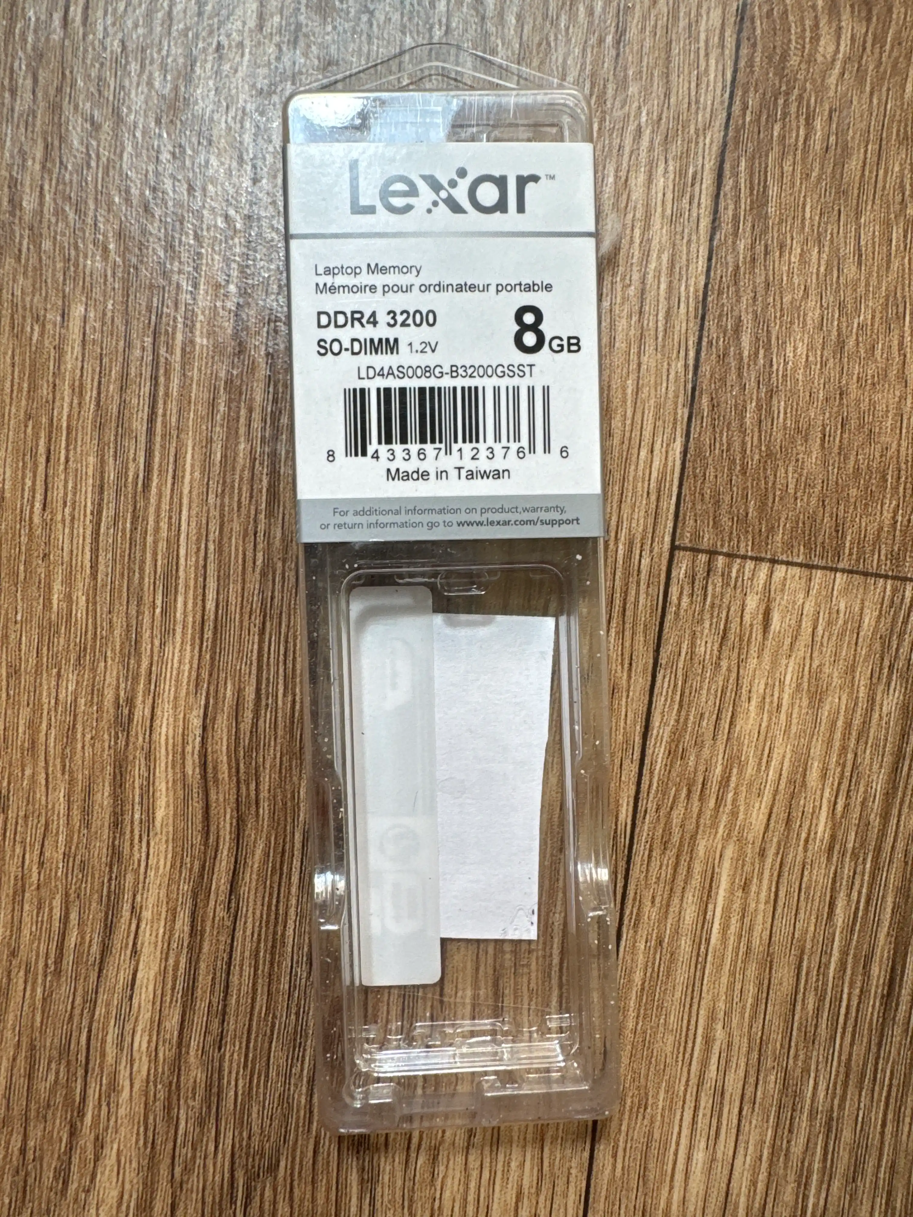Operativ xotira OZU DDR4 Lexar 8 gb 16 gb 32 gb 3200 MHz sodimm, noutbuk uchun 