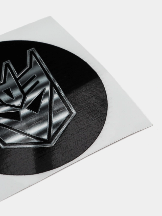 Autobots va Disepticons stikerlari har qanday qattiq yuzada UV DTF Print