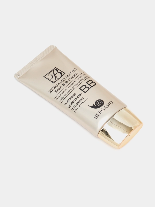 Увлажняющий BB-крем с муцином улитки BERGAMO Magic, CROME Snail BB SPF 50+, 50 мл