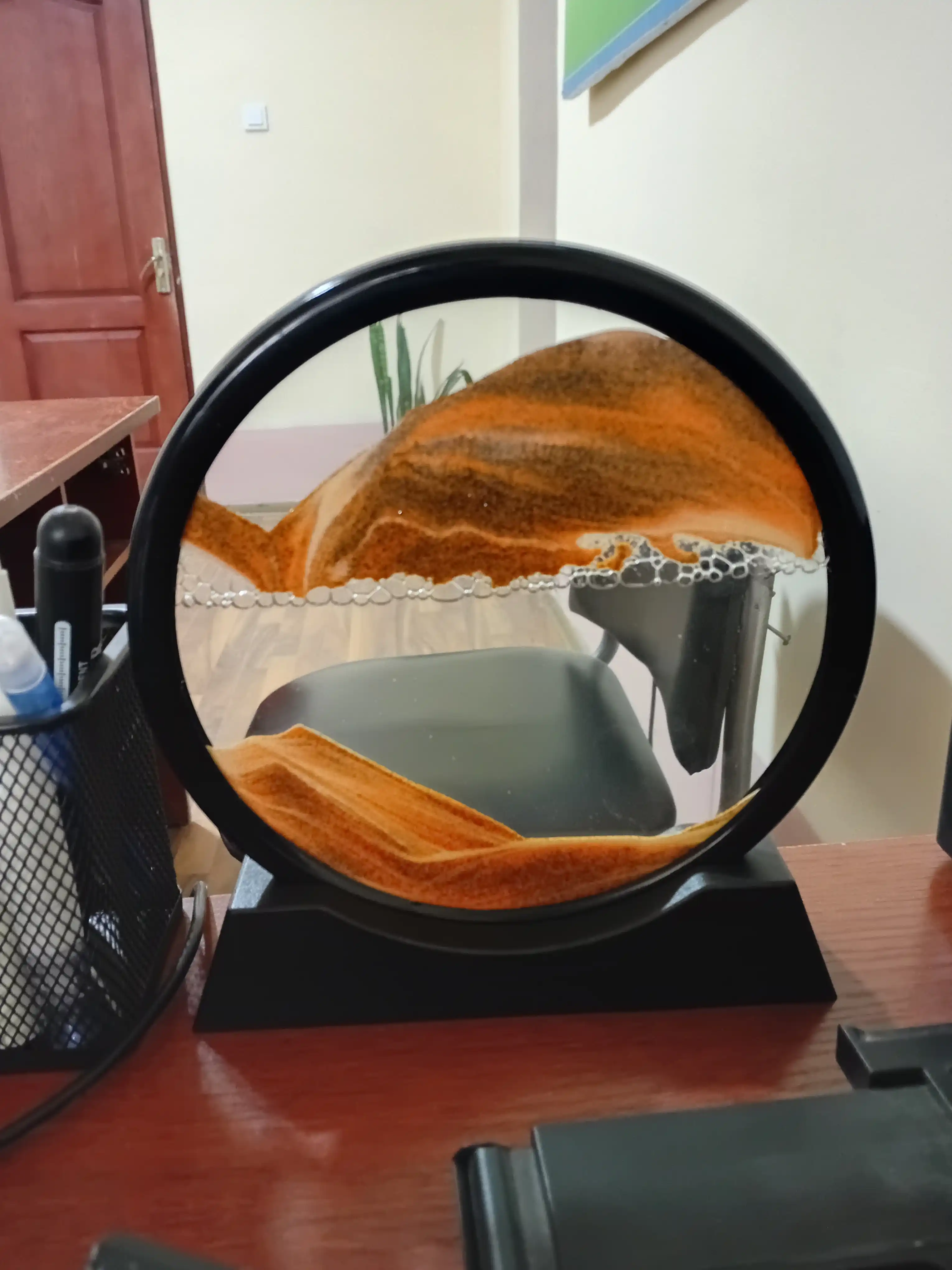 Dynamic Sand Art 3D stressga qarshi rasm